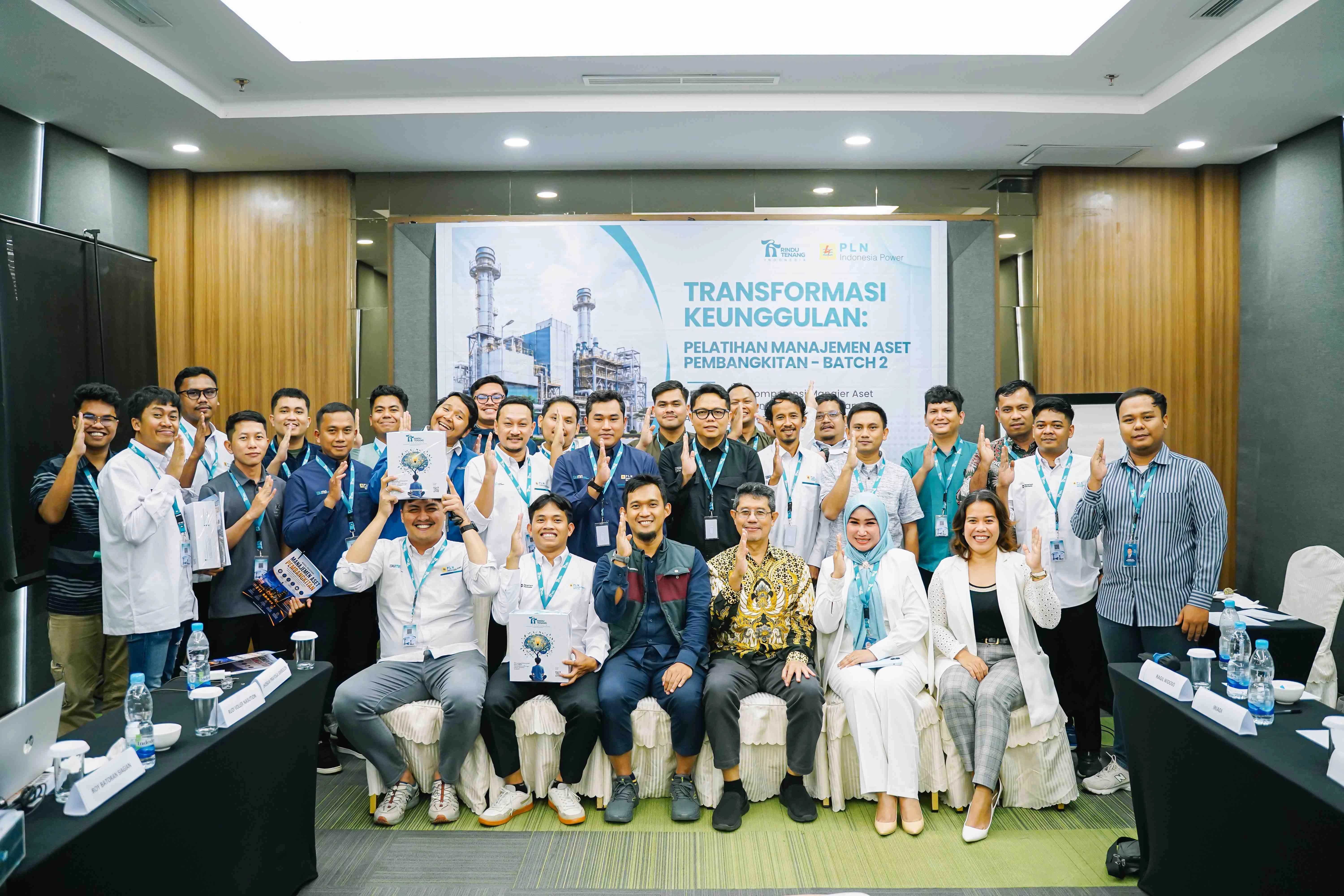 Sesi Foto Bersama Peserta - Pelatihan Manajemen Aset Pembangkitan Batch 2